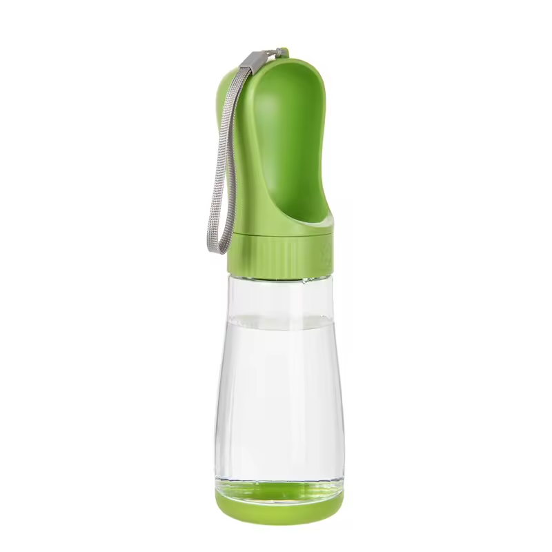 Portable Dog Water Bottle with Food Container and Bowl