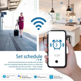 Smart WiFi Plug with Energy Monitoring and App Control