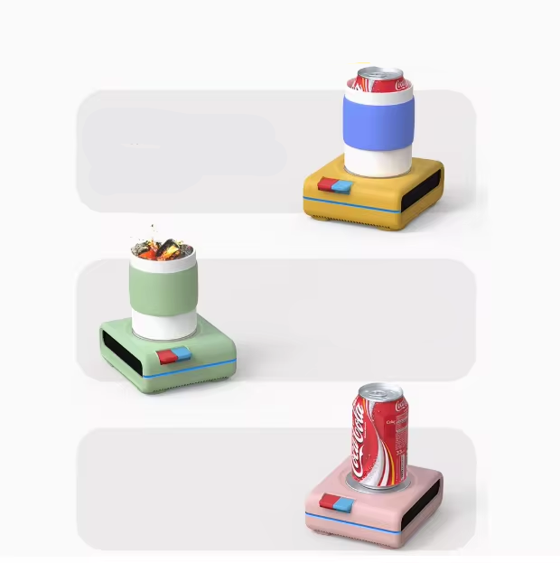 Desktop Cooling and Heating Cup Mat for Drinks