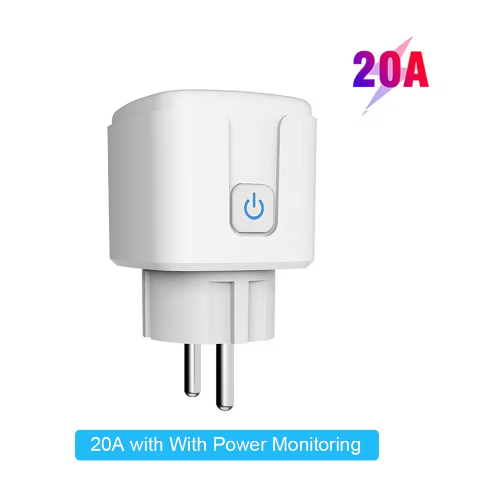Smart WiFi Plug with Energy Monitoring and App Control