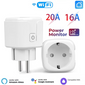 Smart WiFi Plug with Energy Monitoring and App Control