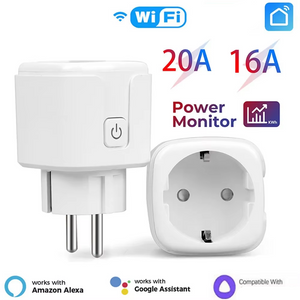 Smart WiFi Plug with Energy Monitoring and App Control