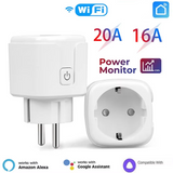 Smart WiFi Plug with Energy Monitoring and App Control