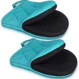 Heat Resistant Kitchen Oven Mitts with Non-Slip Grip, 1 Pair